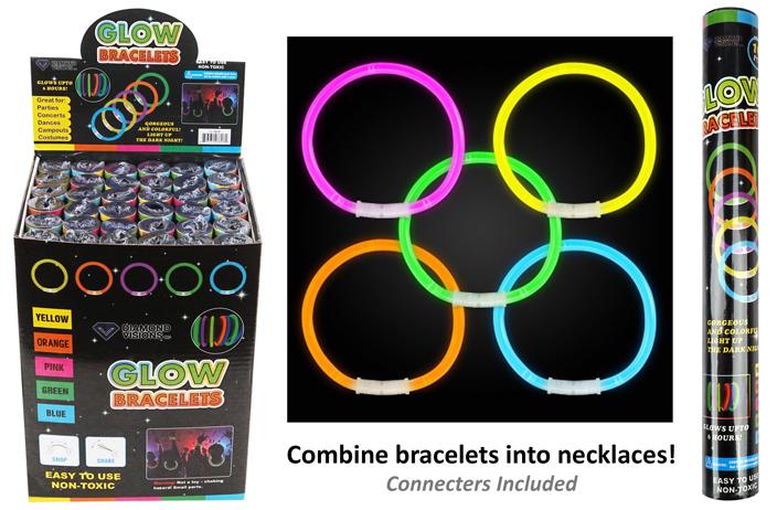 Glow Stick Bracelets (Assorted Colors) (10 PK) image