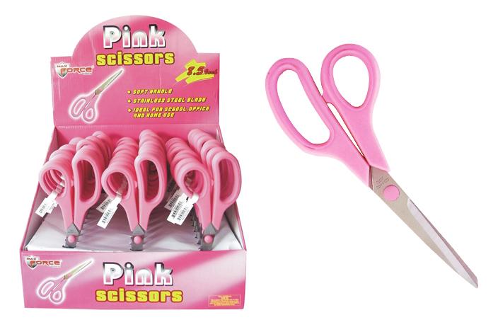 Pink Cushion Grip Scissors (8.5 Inch) image