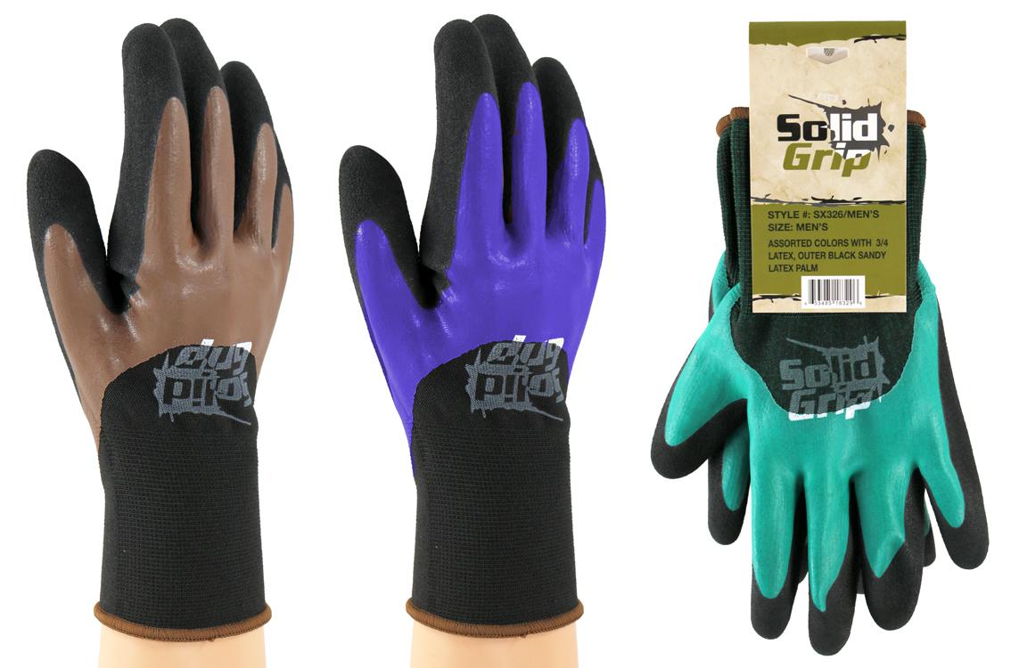 Work Gloves (Latex) (Asst. Colors) image