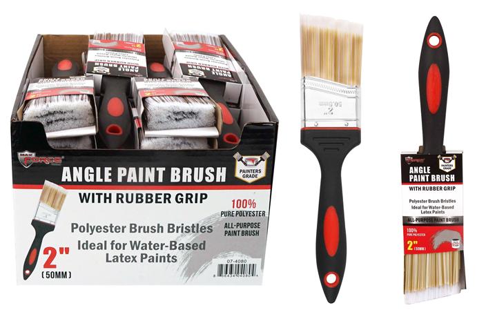 Paint Brush (Rubber Handle) (2 Inch Angle) image