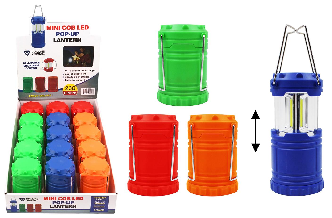 Mini Pop-Up COB LED Lantern (Colorful) image