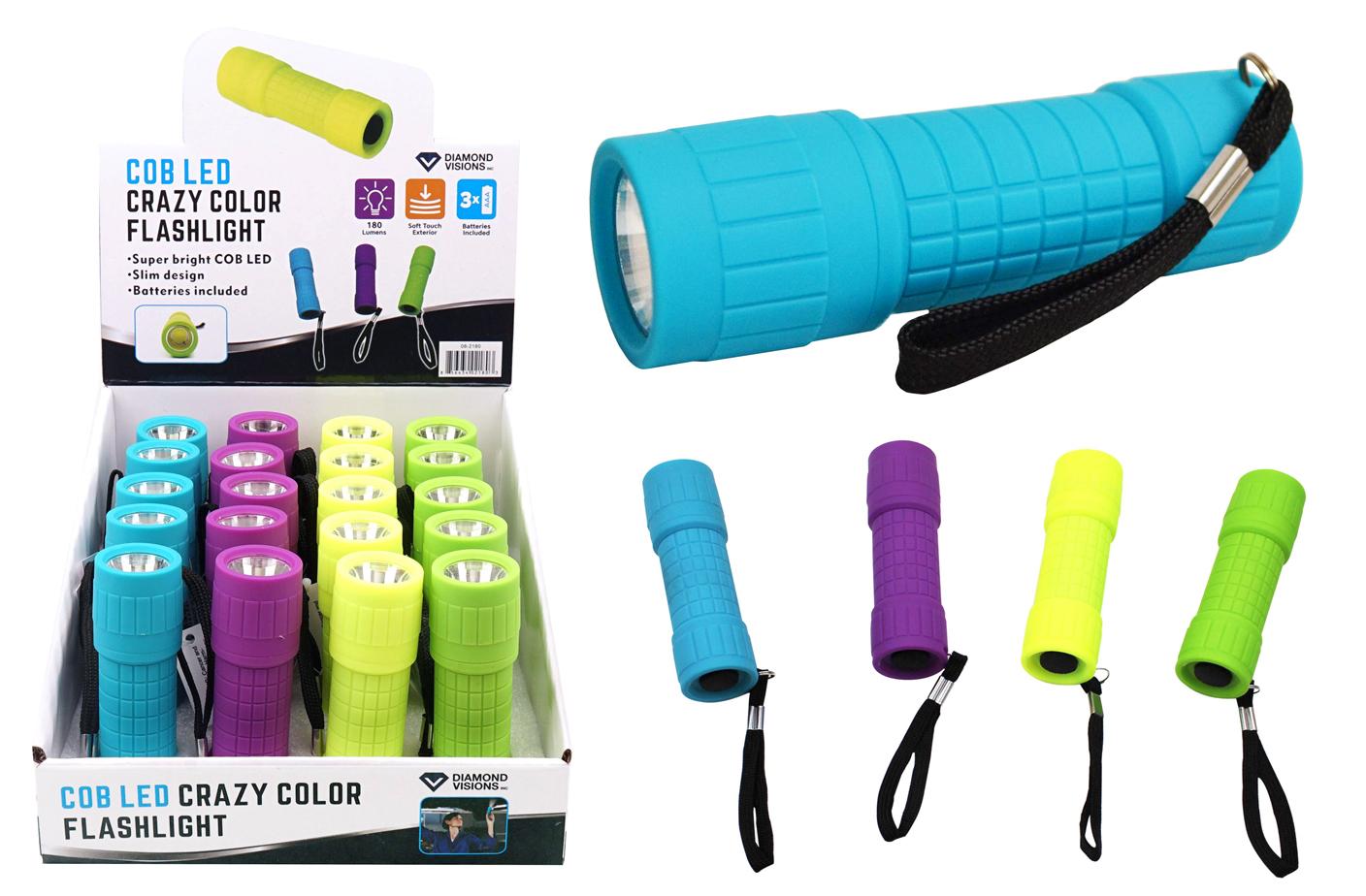 Promo COB LED Flashlight (Bright Colors) image