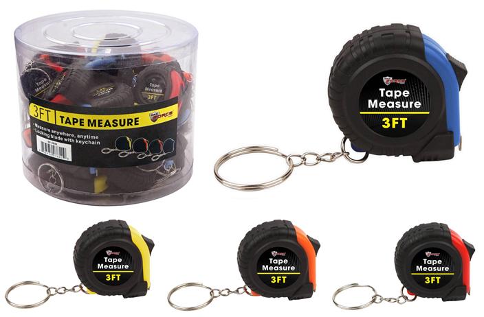 Tape Measure Keychain (3') image