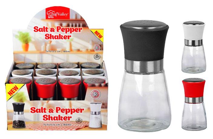 Salt/Pepper Shaker (Glass) (6 oz.) image