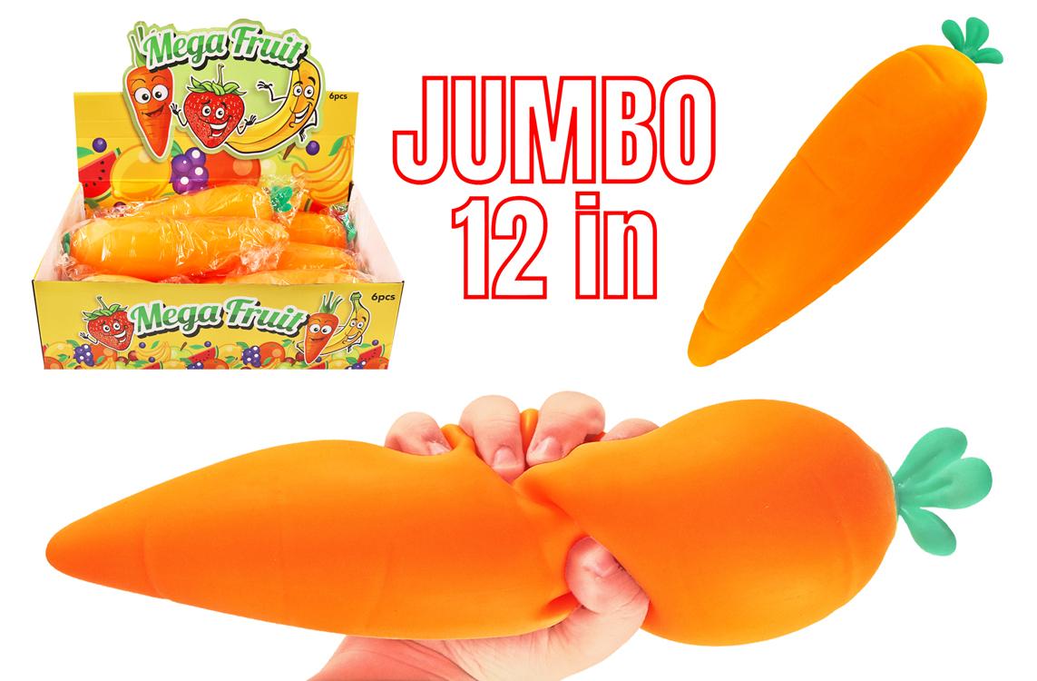 Carrot Squishy (Jumbo, 12 Inch) (No UPC) image