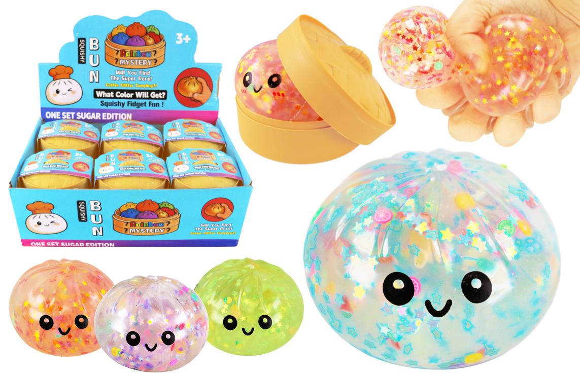 Mystery Squishy Dumpling (Glitter) (3 Inch) image