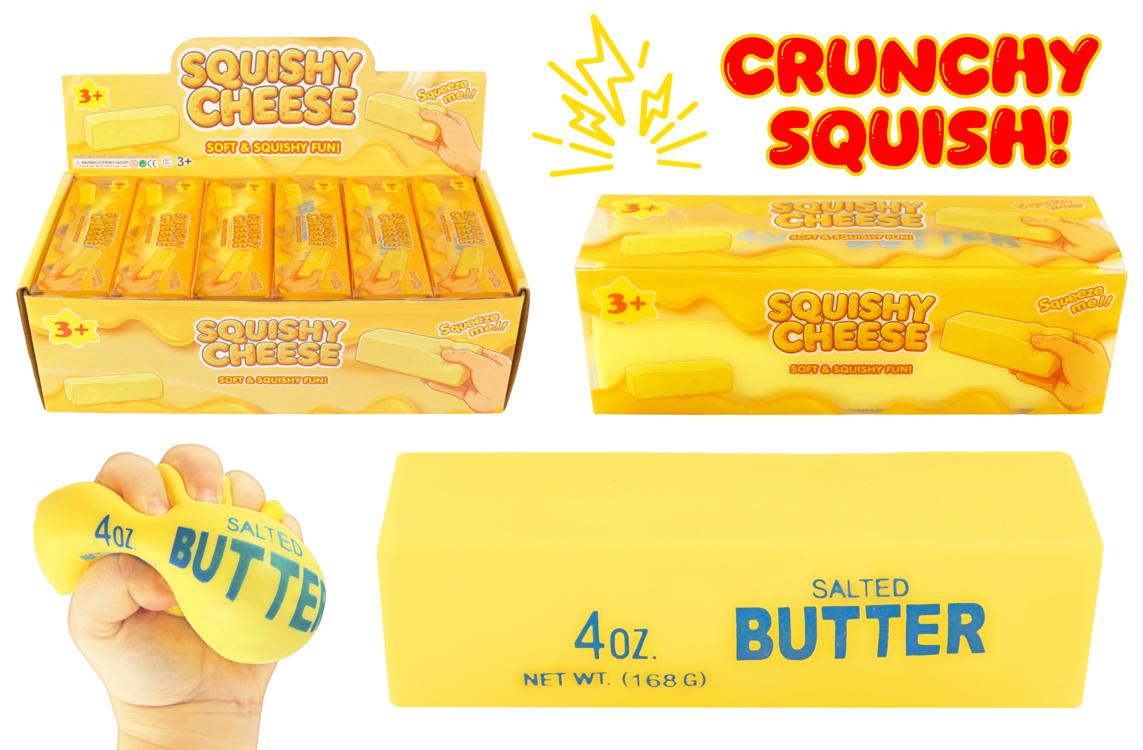 Crunchy Butter Squishy (Yellow) (5.25 Inch) (No UPC) image