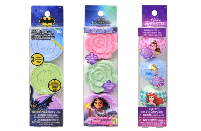 Licensed Bath Bombs (3 PK x 1.41 oz.) (3 Asst.) image