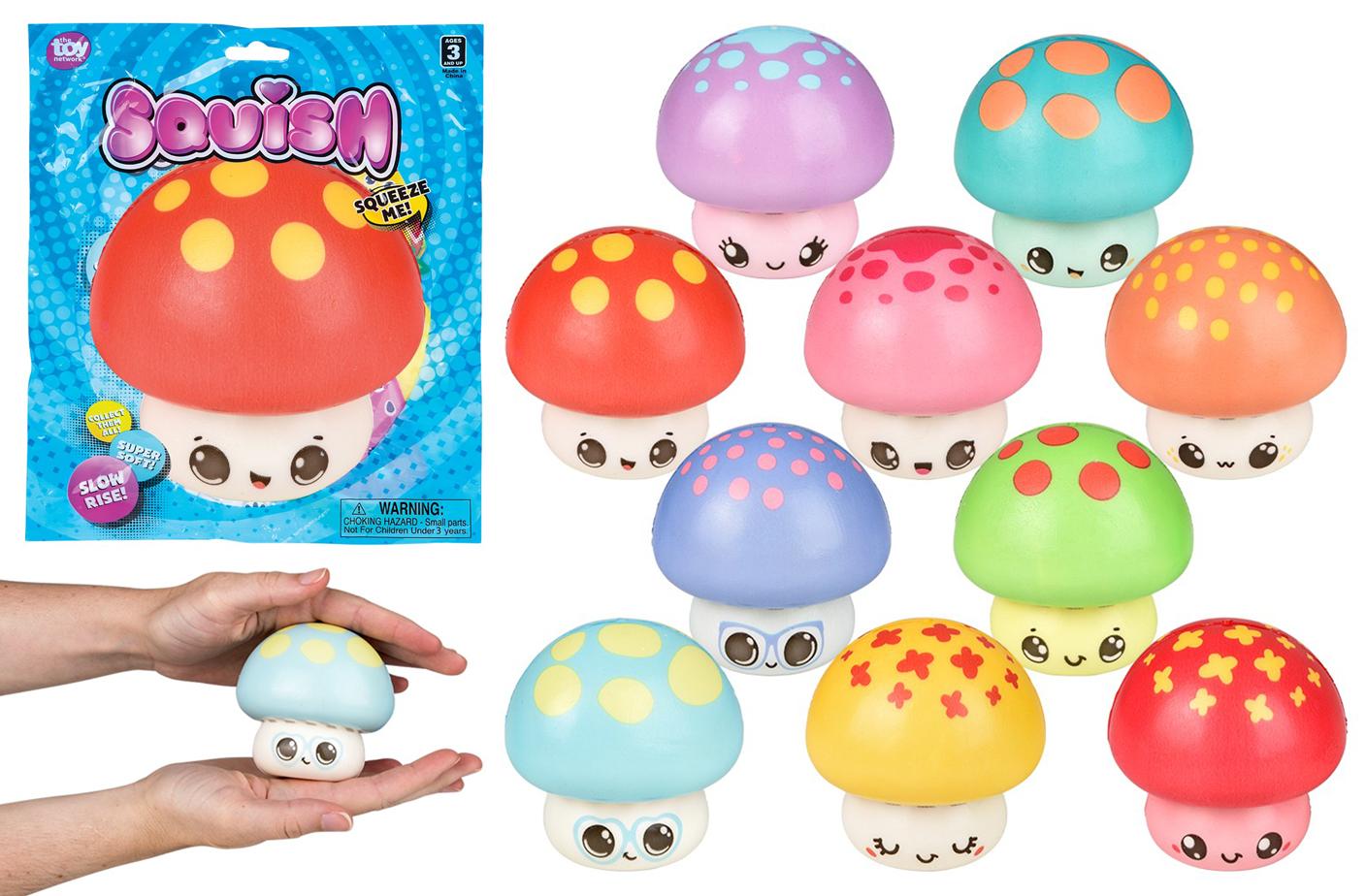 Squish Mushroom (3.25 Inch) image