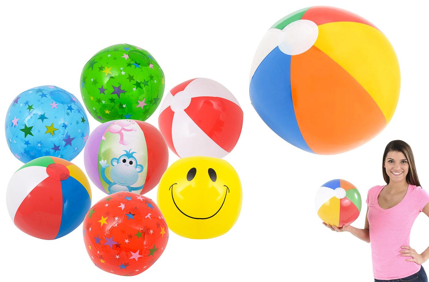 Beach Ball (Assorted Styles) (16 Inch) (Poly Bag) image