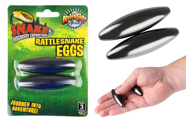 Magnetic Rattle Snake Eggs (2 PC) (2.5 Inch) image