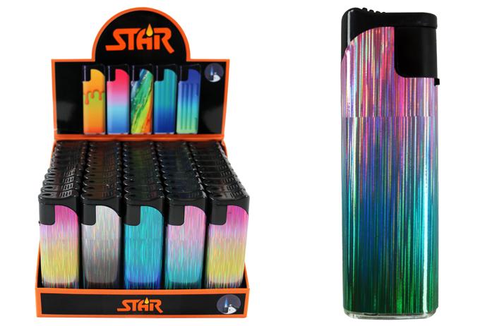 Electronic Torch Lighter (Sparkle Foil) image