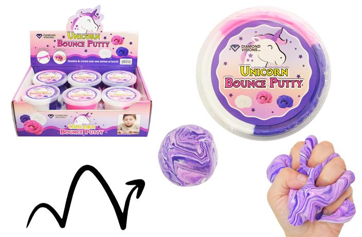 Unicorn Tri-Color Bounce Putty image