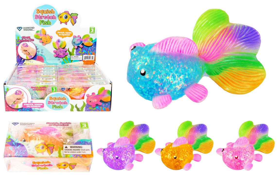 Sugar Dough Squish Fish (Sparkles, Rainbow Tail) image