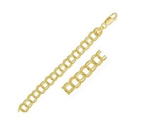 Lite Charm Bracelet in 14k Yellow Gold (8.00 mm) image