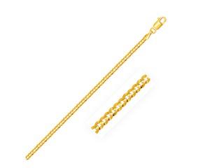 Solid Curb Chain in 14k Yellow Gold (2.60 mm) (46160)