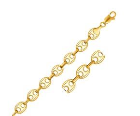 Puffed Mariner Chain in 14k Yellow Gold (11.00 mm) image