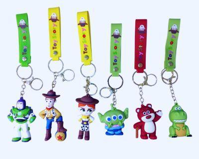 PVC Keychain - 3D Toy Friends Assortment Backpack Charm (KC-12211084) OUT OF STOCK image