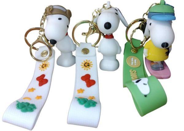 PVC Keychain 3" Beagle Backpack Charm (KC-T565) image