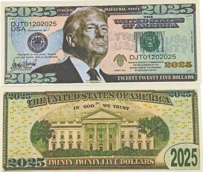 Trump Paper Bill 2025 Federal Inaugural Note (TRM-002)