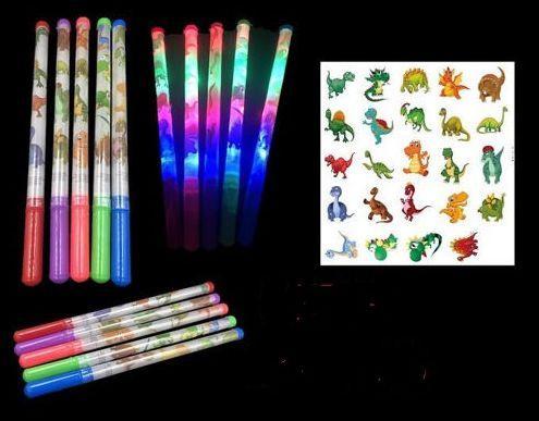 Light Stick  18.5" Dinosaurs Assorted Colors (LS-6278 T-1007) image