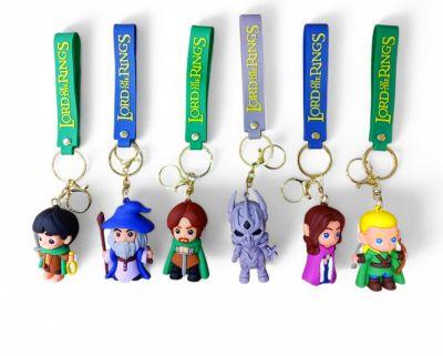 PVC Keychain 3" Lord of the Rings Assortment Backpack Charm (1029) image