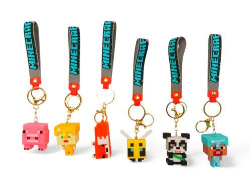 PVC Keychain 3" Minecraft Assortment Backpack Charm (AL8097) OUT OF STOCK image