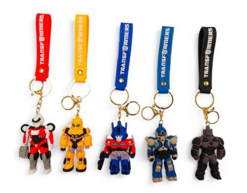 PVC Keychain 3" Transformers Assortment Backpack Charm (7042) image