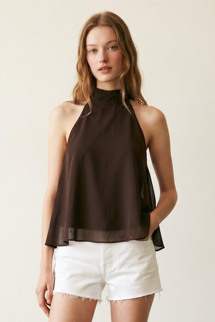 Halter A-Line Top (C6979T) image