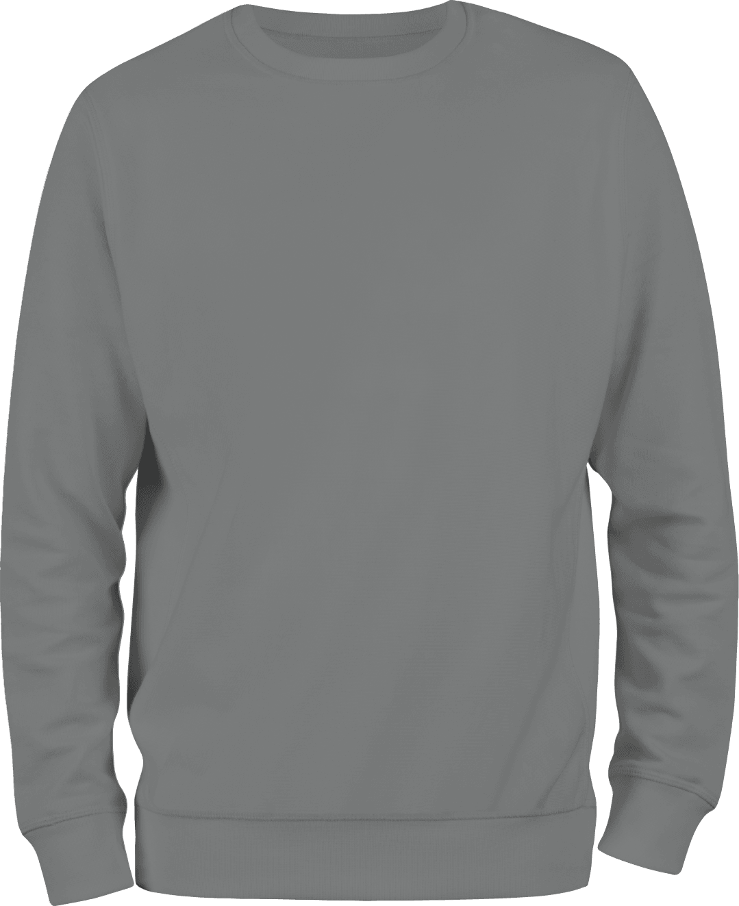 Crew Neck Sweatshirt Plus Size - Heather Grey (Pack of 12)