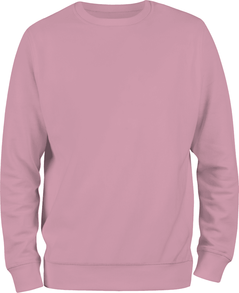 Fleece Crew Neck Sweat Shirt - Rose Pink (Pack of 12) image