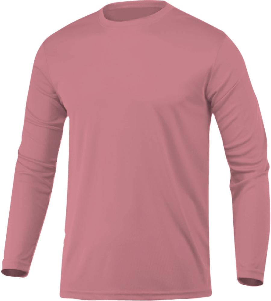 Long Sleeve Performance Plus Size - Navy (Pack of 12)