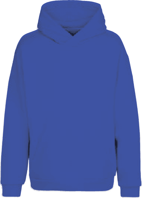 Fleece Pullover Hoodie - Royal Blue (Pack of 12) image