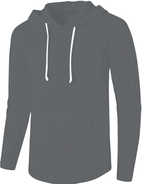 Lightweight Hoodie - Charcoal (Pack of 12) image