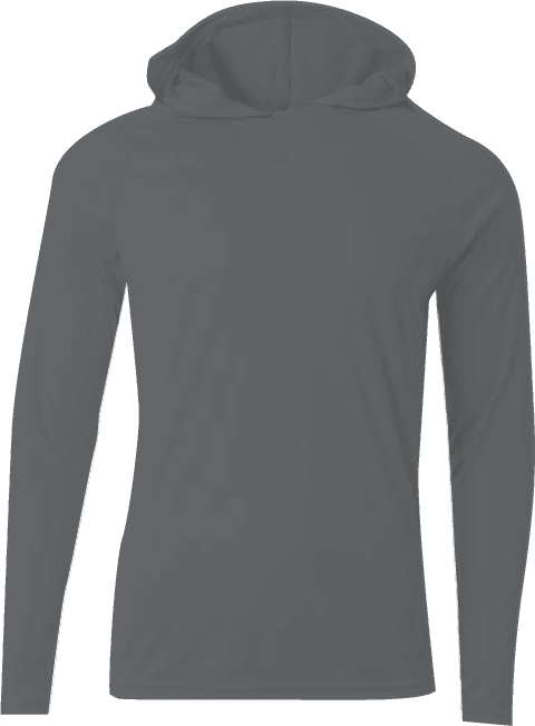 Long Sleeve Performance Hoodies - Charcoal (Pack of 12)