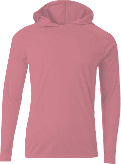 Long Sleeve Performance Hoodies - Dusty Rose (Pack of 12)