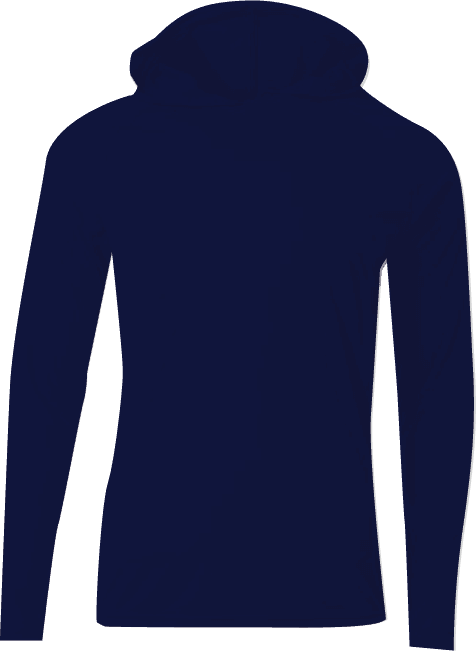 Long Sleeve Performance Hoodies - Navy (Pack of 12) image