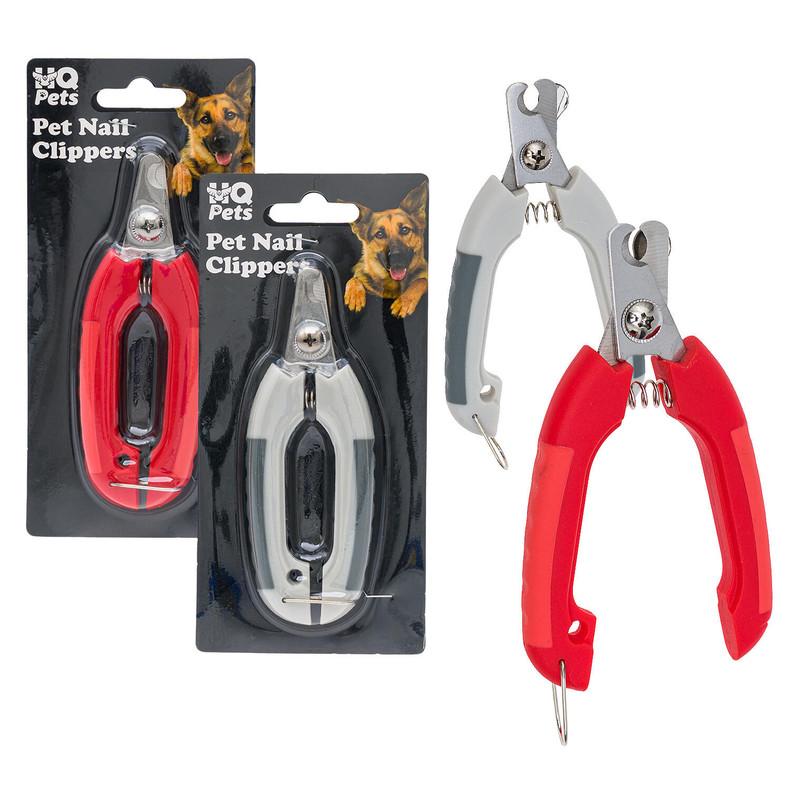 Pet Nail Clipper, Grey and Red, Assorted Colors image
