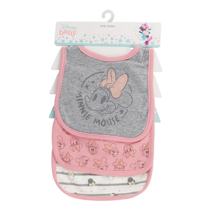 Disney Baby Minnie Mouse 3 Pack Bibs image