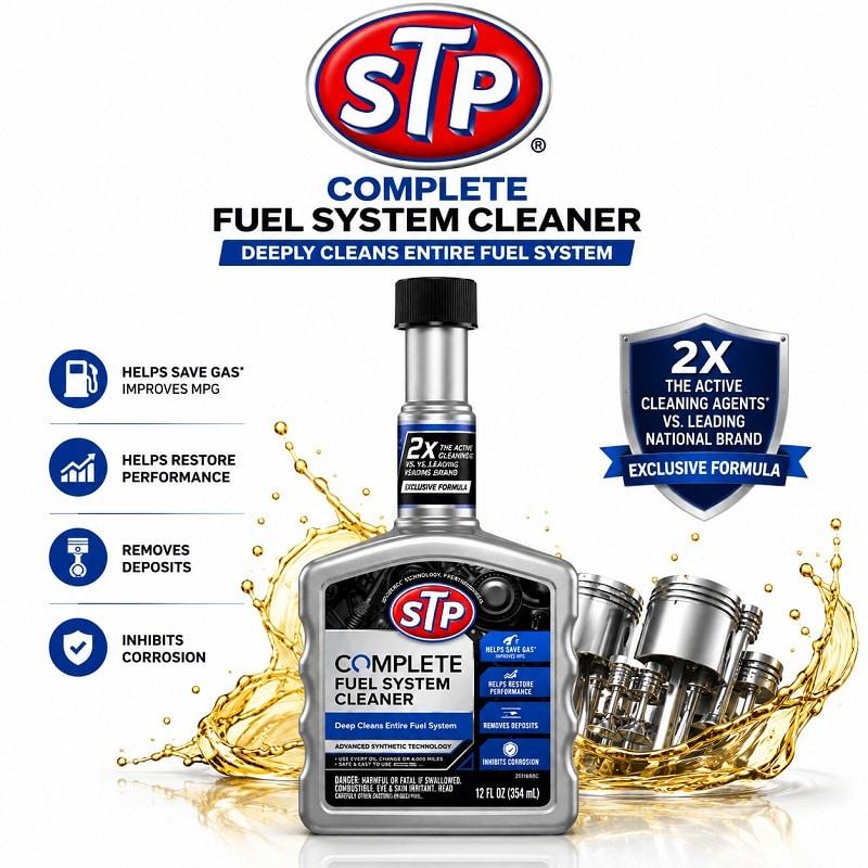 STP® Complete Fuel System Cleaner 12oz – 6 / Case image