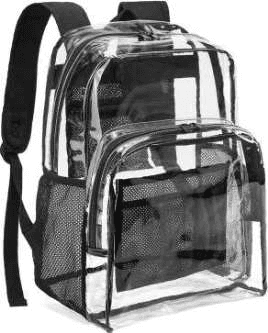 16 Inch Clear Bookbag – 1613 image