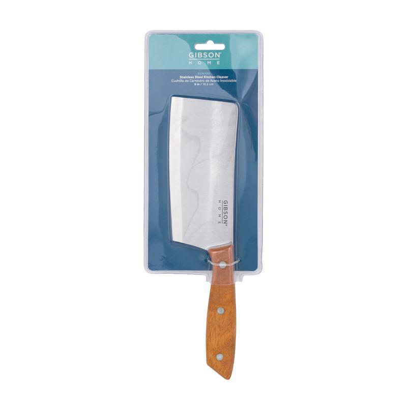 Gibson Stainless Steel Kitchen Cleaver, 6" image