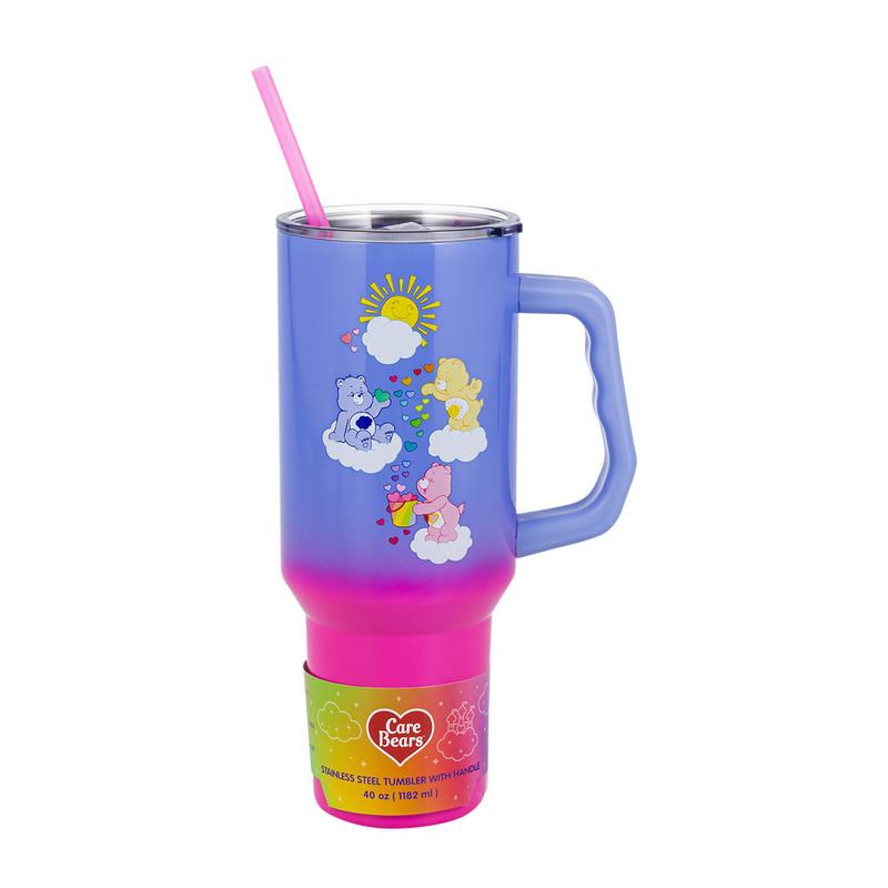 Care Bears Stainless Steel Tumbler with Handle, 40 oz/1182ml image