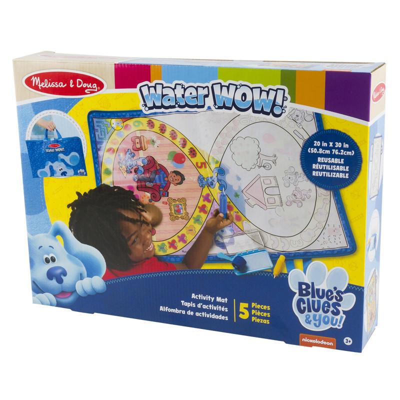 Melissa & Doug Blue's Clues & You Water Wow Activity Mat, 5 Pieces