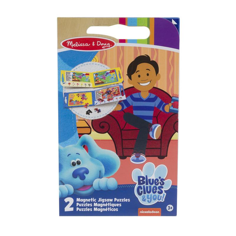 Melissa & Doug Blue's Clues & You! 2 Magnetic Jigsaw Puzzles image