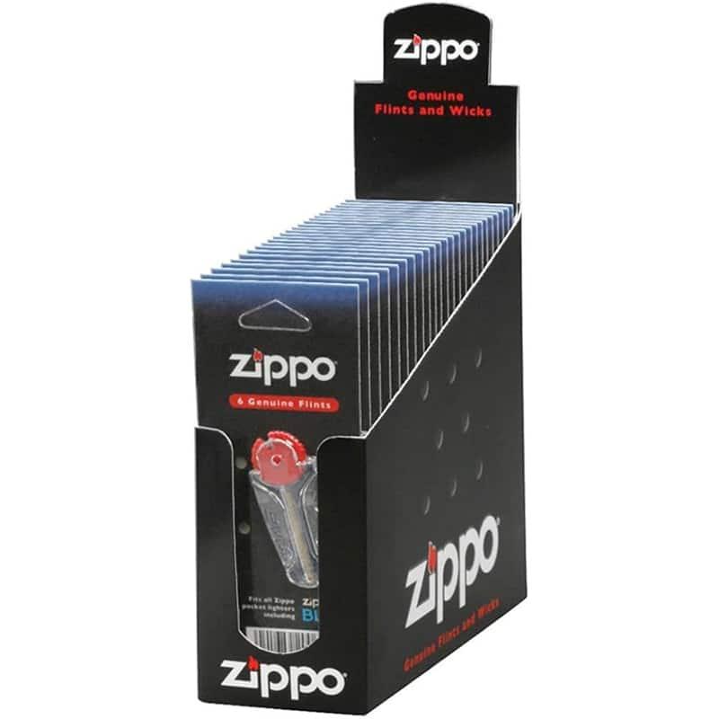 ZIPPO® 6 Count Flints Dispenser – 24 Cards / Display image