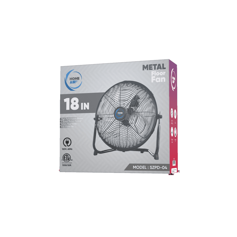 18 Inch Metal Floor Fan – FF-18S image