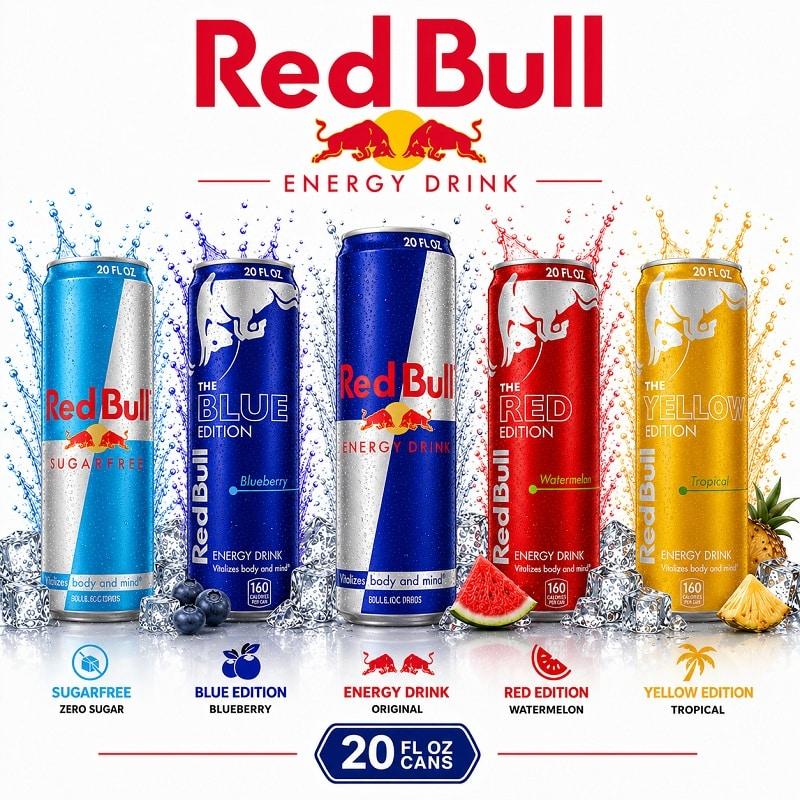 Red Bull® Energy Drink 20oz – 24 / Case image