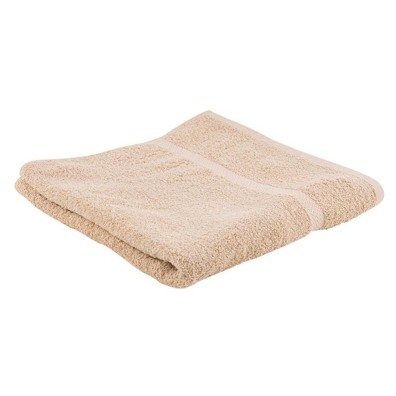 Cotton Bath Towel, 27 x 54", Beige image