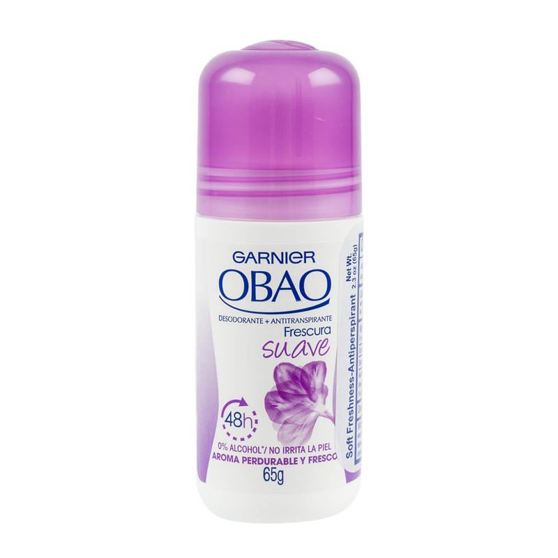 Garnier Obao Roll-On Deodorant For Women, 2.3 oz, Frescura Suave image